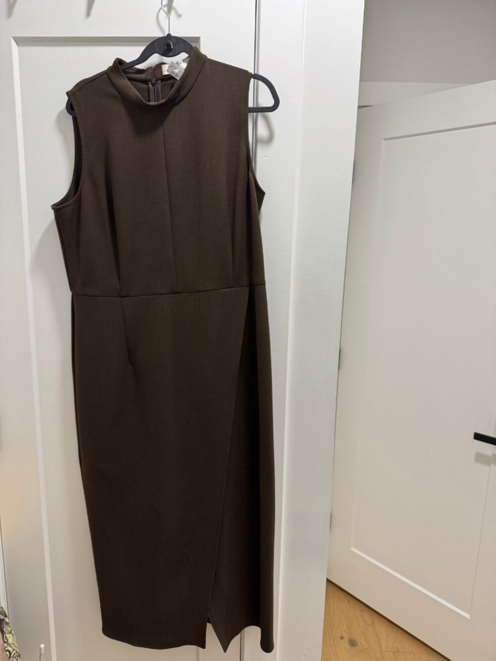 M.M. LaFleur Valencia Power Dress Chocolate Torte Brown Size 16